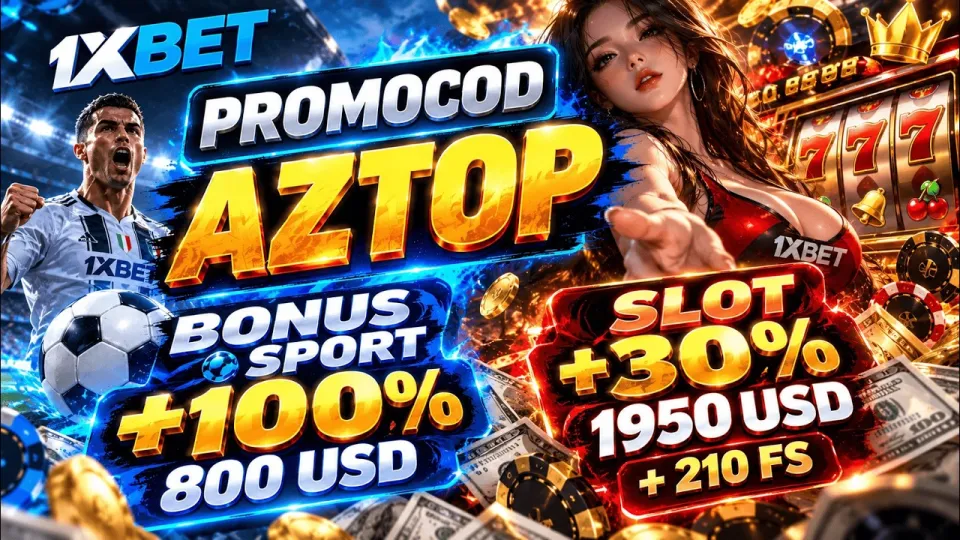 The 1xbet promocode AZTOP in 2026 unlocks a sports and slots welcome bonus on sign-up